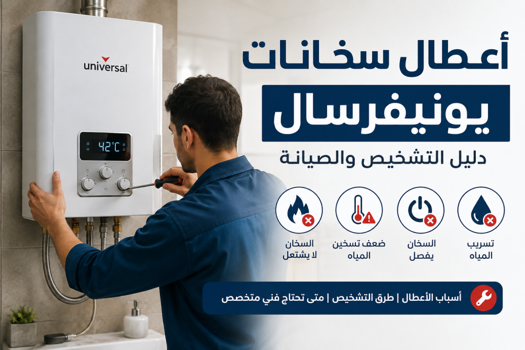 أعطال سخانات يونيفرسال